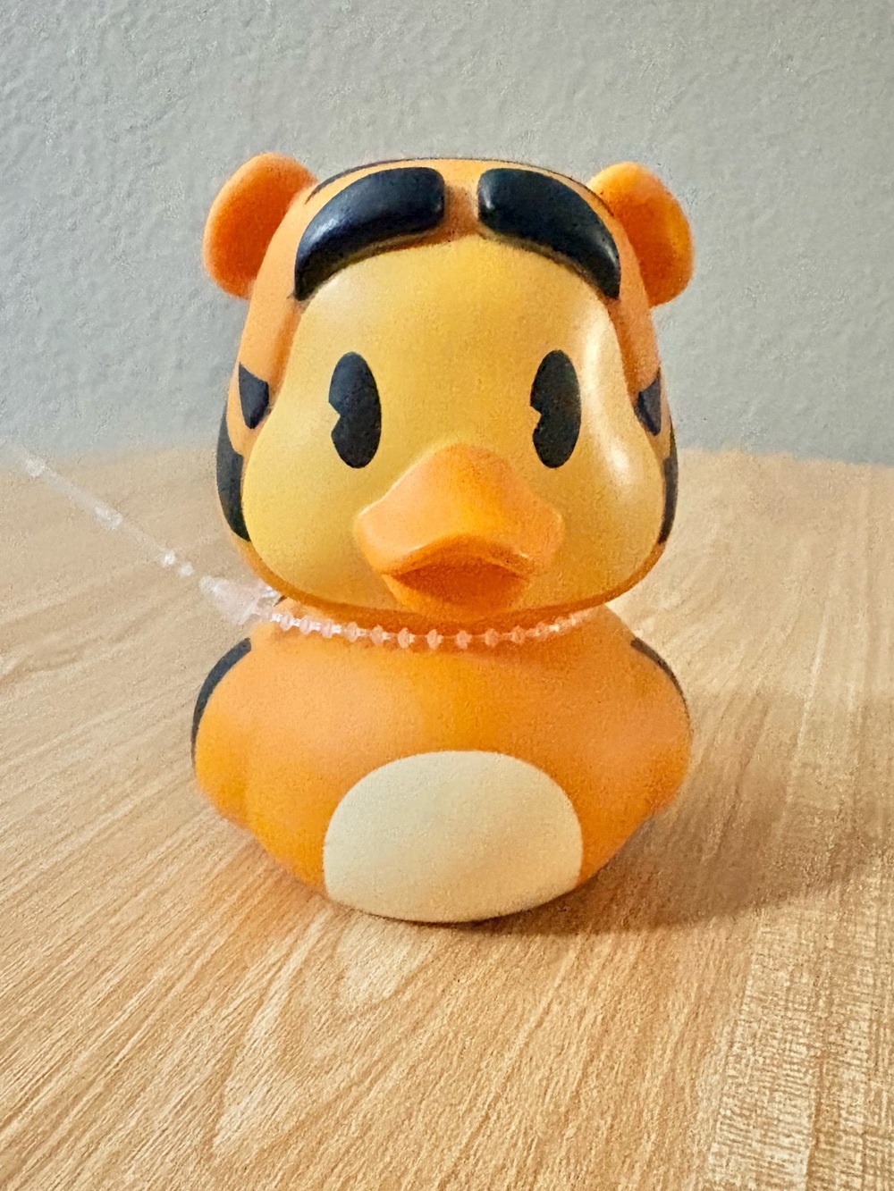 Disney Tigger Winnie the Pooh Rubber Duck Approximately 2.5" High Duckalooz New